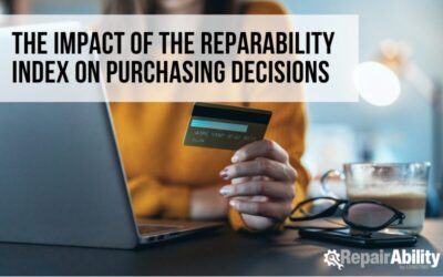 The impact of the reparability index on purchasing decisions